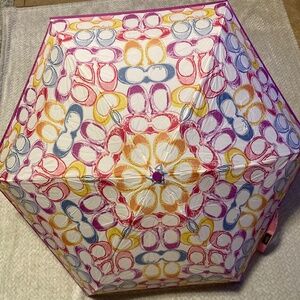 Rainbow Coach Compact Umbrella